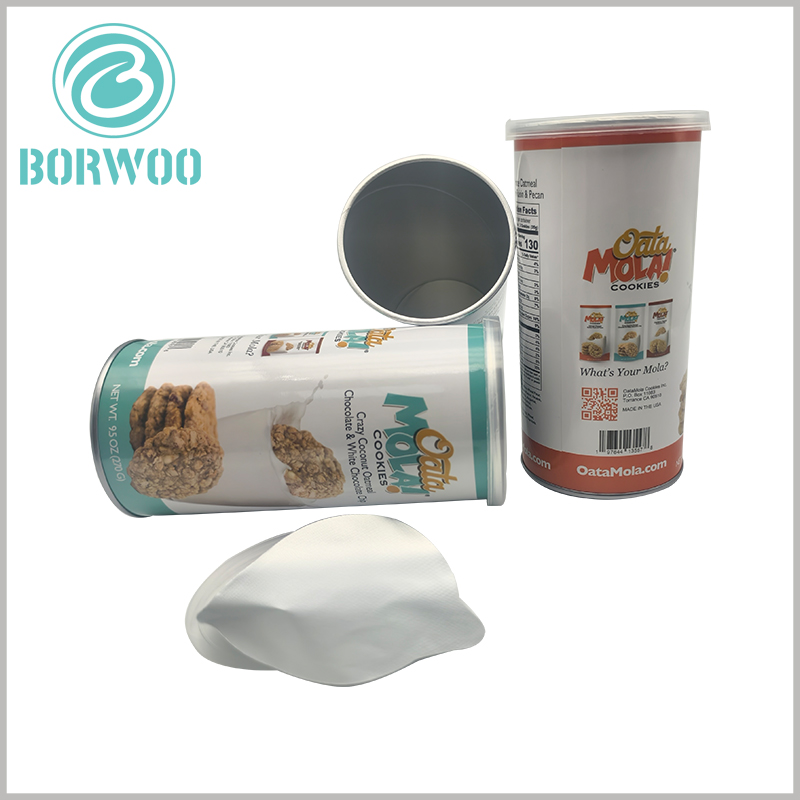 9.5Oz cookie packaging tube wholesale