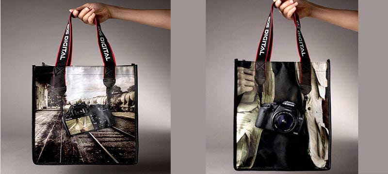 Creative Advertising on Bags for Sacatelle