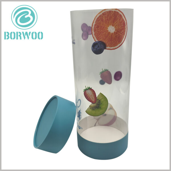 Custom plastic tube packaging for bottle