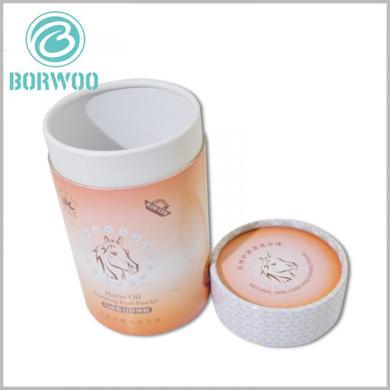 Cardboard tube boxes | Custom skin care packaging wholesale