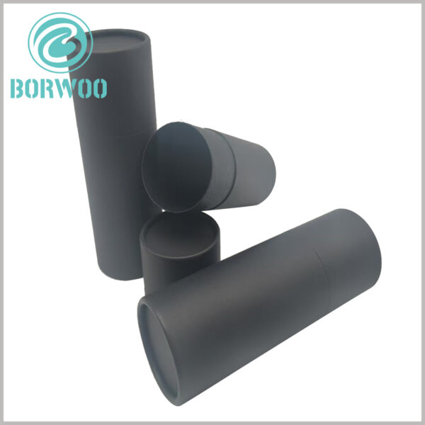 black kraft tube packaging boxes wholesale