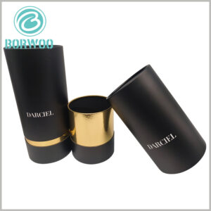 black sweater packaging tube box