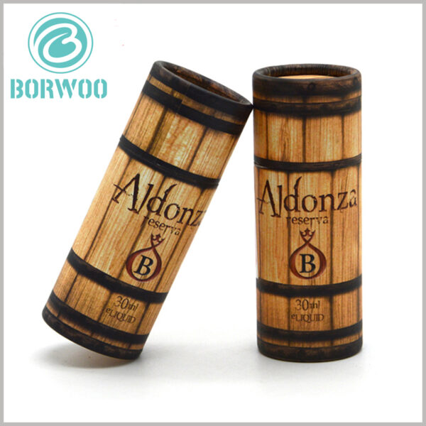 creative wooden motif small tube boxes for 30ml essential oil packaging