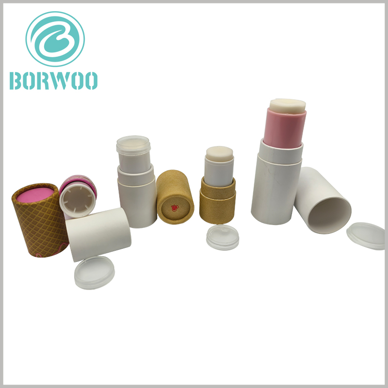 custom eco friendly deodorant packaging tube with twist up