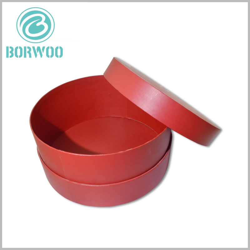 Cute round cardboard gift boxes with lids wholesale
