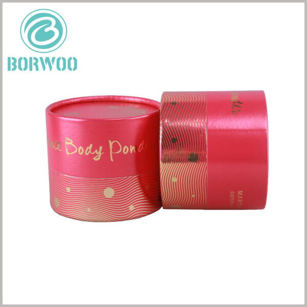 custom red cardboard tubes packaging for cosmetics.Customized packaging can reflect the luxury and uniqueness of the product