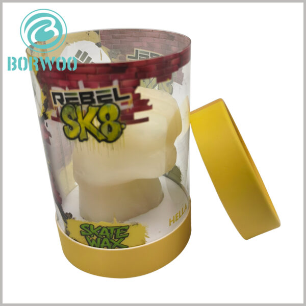 plastic cylinder packaging tubes with eva insert