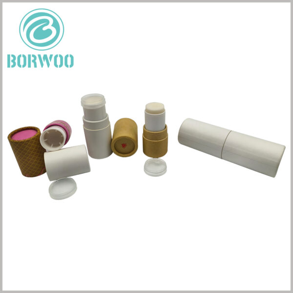 printed eco friendly deodorant packaging tube with twist up