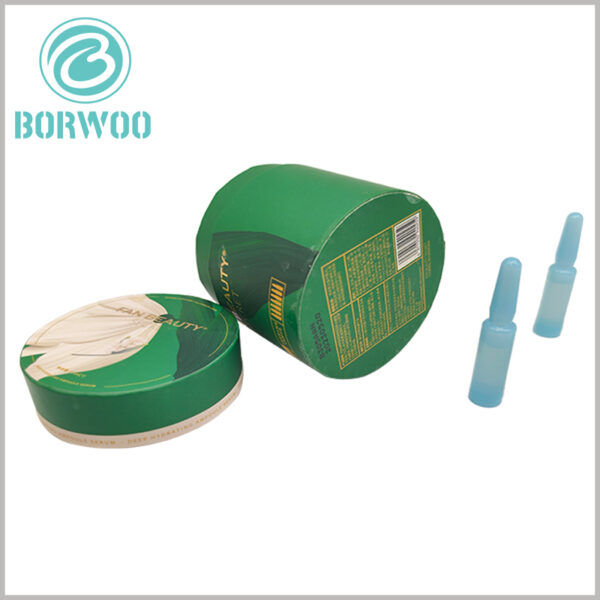 skin care product packaging tube with flat edge