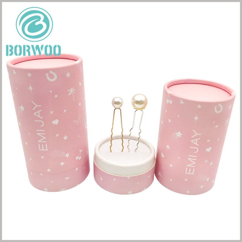 wedding hair accessories packaging tube