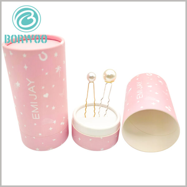 wedding hair accessories packaging tube wholesale