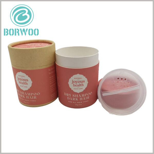 wholesale paper tube packaging for dry shampoo powder